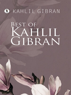 cover image of Best of Khalil Gibran